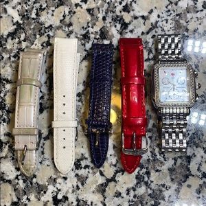 Genuine Diamond Deco Michele Mother of Pearl Watch